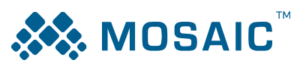 Mosaic logo and workmark